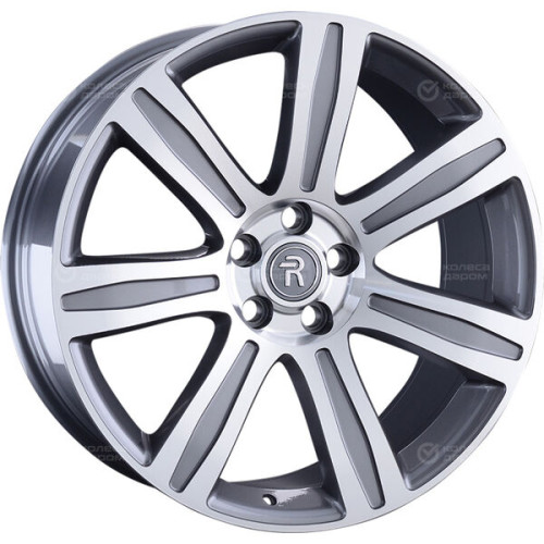 Колесный диск Replay LR60 9.5xR21 5x120 ET49 DIA72.6 насыщенный темно-серый полностью полированный