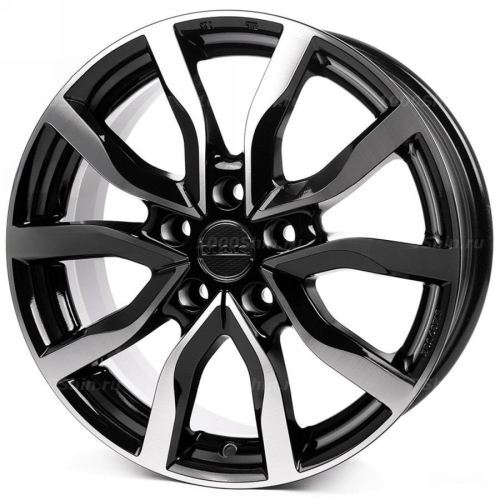 Легковой диск MAK Highlands 8x19 5x108 ET45 63,4 Black Mirror