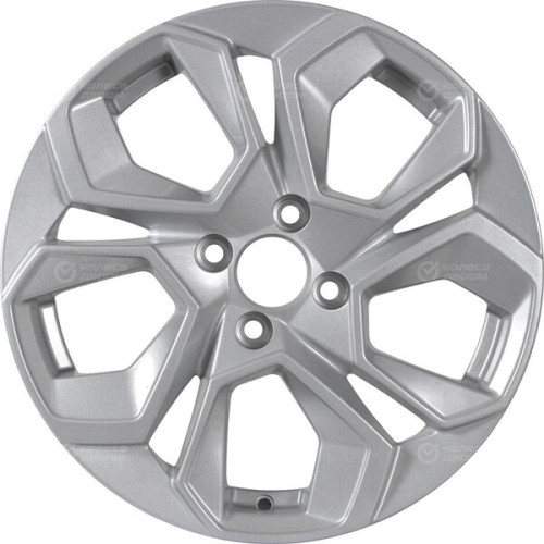 Колесный диск KDW KD1620 6.5xR16 5x108 ET45 DIA63.4 глянцевый серебристый