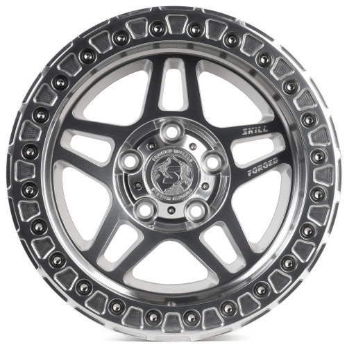 Легковой диск Skill Wheels SB036-SV275 9x17 5x127 ET12 71,5 зеркальная полировка