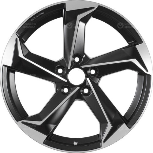 Колесный диск Replay B318 8xR19 5x112 ET30 DIA66.6 черный матовый полностью полированный