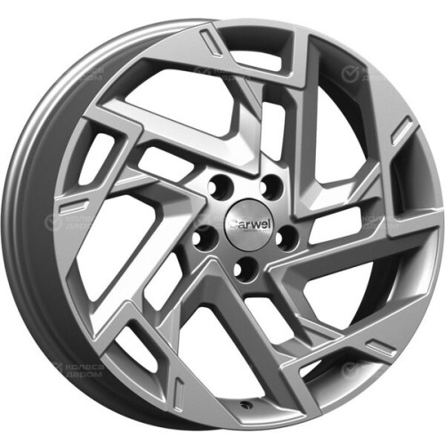 Колесный диск Carwel Кедон 270 7.5xR19 5x108 ET46 DIA63.35 темно-серебристый