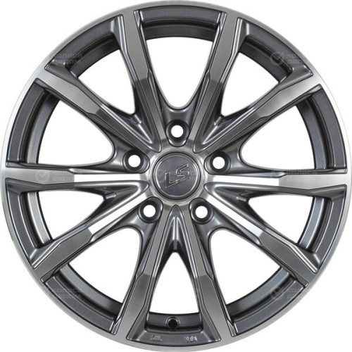 Колесный диск LS LS 786 6xR16 4x100 ET52 DIA54.1 насыщенный темно-серый полностью полированный