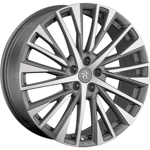Колесный диск Replay LX245 8xR21 5x114.3 ET40 DIA60.1 темно-серый матовый ,частично полированный