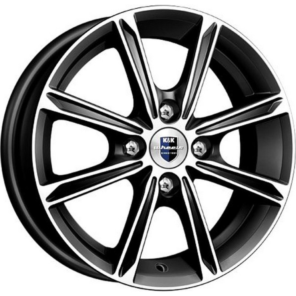 Легковой диск Rapid Флэш 5x14 4x100 ET43 60,1 Дарк платинум