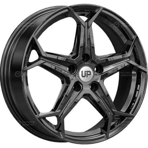 Колесный диск WUP Up118 6.5xR18 5x108 ET33 DIA60.1 черный глянцевый