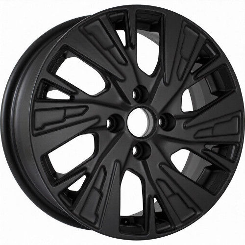 Легковой диск KDW KD1580 6x15 4x98 ET35 58,5 Matt Black Painted