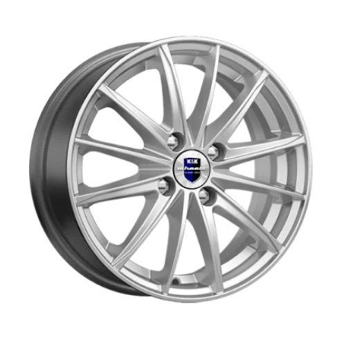Легковой диск КиК Пойнт Бланк 6x15 4x100 ET50 60,1 Сильвер