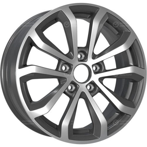 Колесный диск Replay VV173 7xR17 5x112 ET40 DIA57.1 насыщенный темно-серый полностью полированный