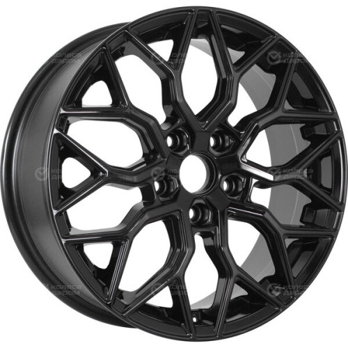 Колесный диск VENTI 1719 7xR17 5x114.3 ET37 DIA66.6 черный глянцевый