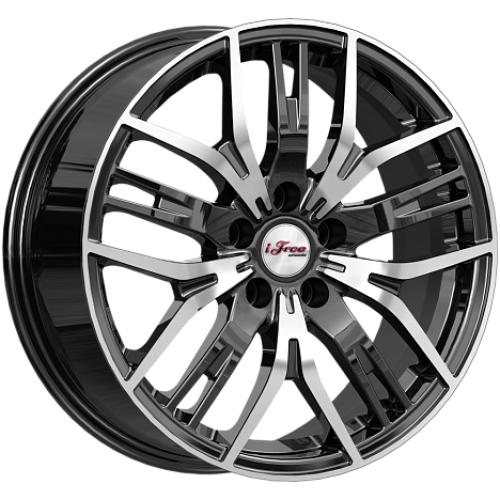 Легковой диск iFree Аскет 7x17 5x108 ET45 67,1 Блэк Джек