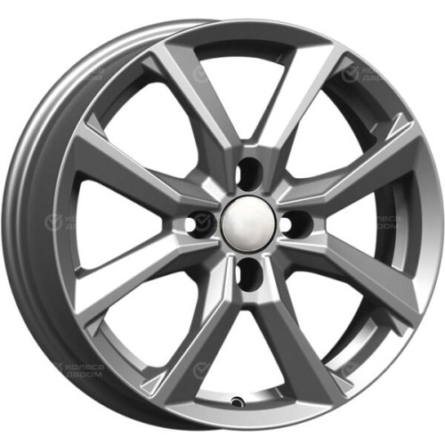 Колесный диск Carwel Тахо 283 6xR15 4x100 ET38 DIA67.1 темно-серебристый