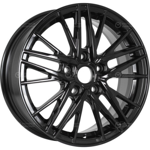 Колесный диск WUP Up108 6.5xR16 5x112 ET38 DIA57.1 черный глянцевый