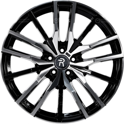 Колесный диск Replay B253 7xR18 5x112 ET22 DIA66.6 черный полностью полированный