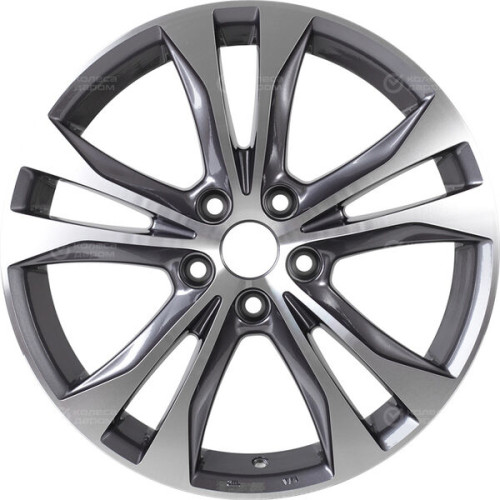 Колесный диск Replay LX126 7.5xR18 5x114.3 ET35 DIA60.1 насыщенный темно-серый полностью полированный