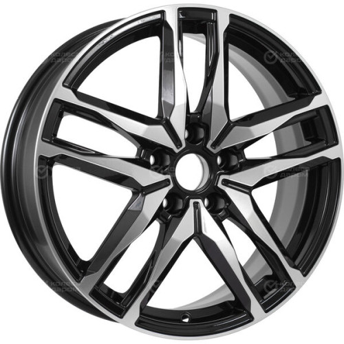 Колесный диск iFree Бомбей 6.5xR18 5x108 ET33 DIA60.1 (уценка) чёрный глянцевый с полированной лицевой частью
