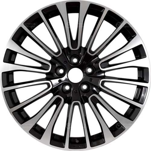 Колесный диск Replay TS3 9.5xR21 5x114.3 ET40 DIA64.1 черный полностью полированный