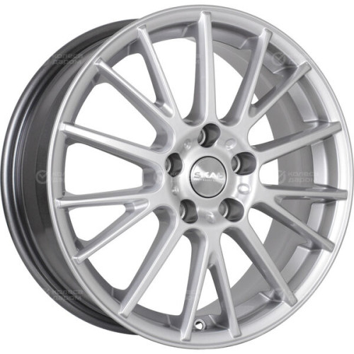 Колесный диск СКАД Дубай 6.5xR17 5x114.3 ET45 DIA67.1 серебристый