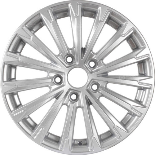 Колесный диск KDW KD1610 6.5xR16 4x100 ET50 DIA60.1 (уценка) серебристый