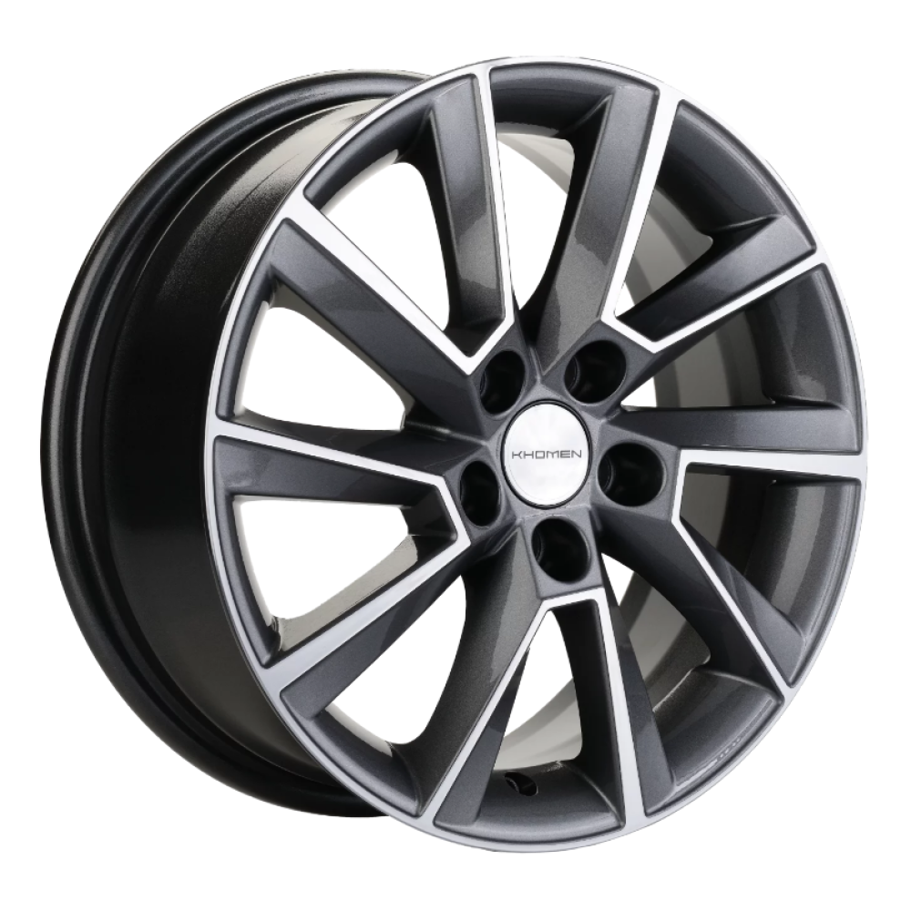 Легковой диск Khomen Wheels KHW1507 6x15 5x105 ET39 56,6 Black