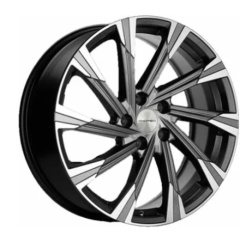 Легковой диск Khomen Wheels KHW1901 7,5x19 5x114,3 ET48 67,1 Gray-FP