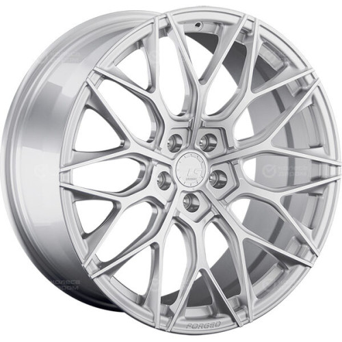 Колесный диск LS Forged FG10 9xR22 5x120 ET43 DIA72.6 серебристый полированный