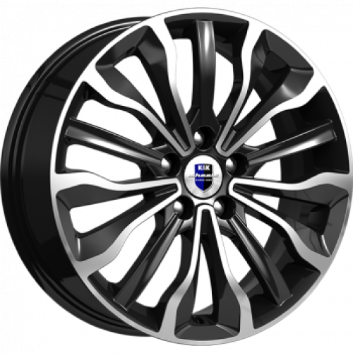 Легковой диск КиК Атакама 6,5x17 5x112 ET43 66,6 Алмаз черный