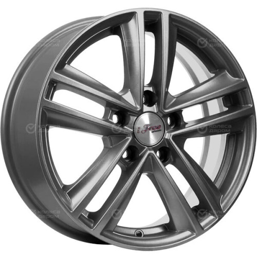 Колесный диск iFree Катар 6.5xR16 5x108 ET40 DIA67.1 насыщенный тёмно-серебристый