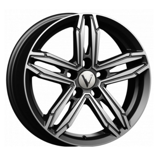 Легковой диск Вектор B256 6,5x16 5x114,3 ET45 67,1 Алмаз черный