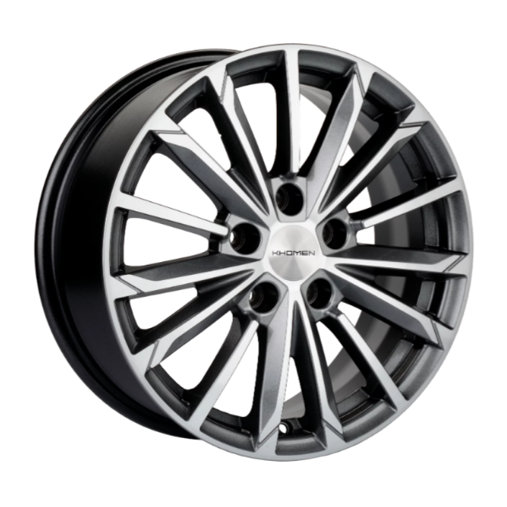 Легковой диск Khomen Wheels KHW1611 6,5x16 5x114,3 ET45 60,1 Silver-FP