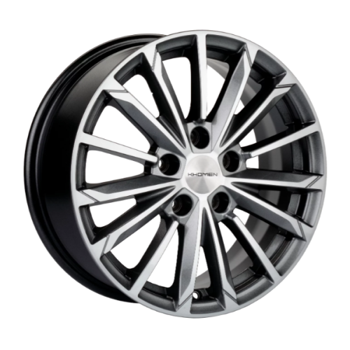 Легковой диск Khomen Wheels KHW1611 6,5x16 5x114,3 ET45 60,1 Silver-FP