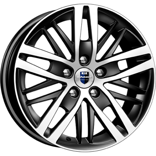 Легковой диск КиК Fencer (КС730) 7x16 5x114,3 ET40 66,1 Алмаз черный