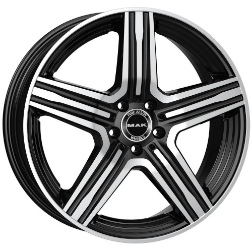 Легковой диск MAK Lewis 9x18 5x112 ET30 66,6 Black Mirror