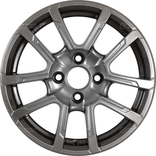 Колесный диск iFree Слайдер 5.5xR14 4x114.3 ET43 DIA69.1 насыщенный тёмно-серебристый