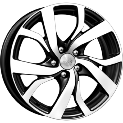 Легковой диск КиК Палермо 6x15 5x114,3 ET39 67,1 Алмаз черный