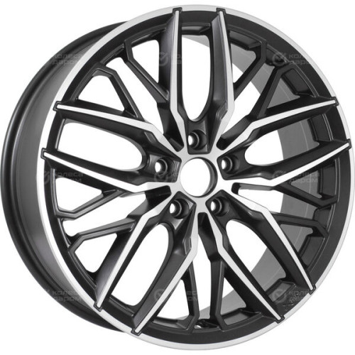 Колесный диск X-trike X139 7.5xR19 5x114.3 ET30 DIA60.1 черный матовый с полированной лицевой частью