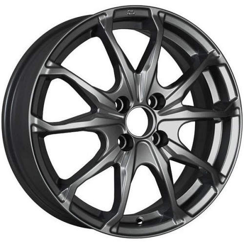 Легковой диск КиК Brent (КС733) 6x16 4x114,3 ET40 67,1 Дарк платинум