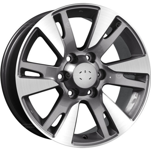 Колесный диск Replay MI142 7.5xR18 6x139.7 ET38 DIA67.1 насыщенный темно-серый полностью полированный
