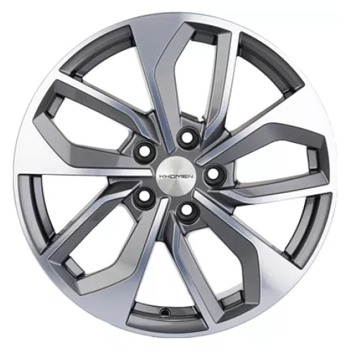 Легковой диск Khomen Wheels KHW1703 7x17 5x114,3 ET45 67,1 Gray-FP