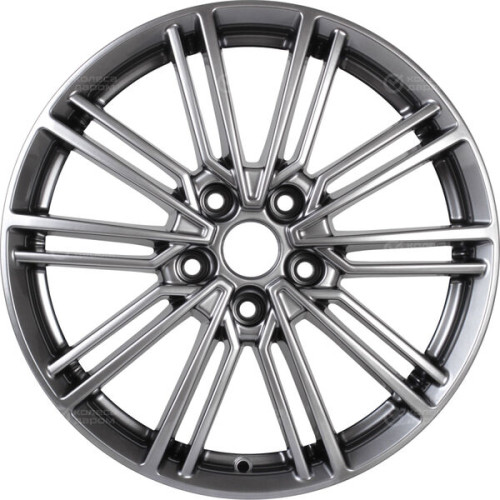 Колесный диск КиК Эрфурт 7xR17 5x112 ET45 DIA66.6 темно-серебристый