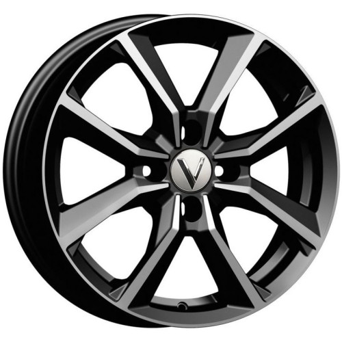 Легковой диск Вектор B272 6,5x16 4x114,3 ET46 67,1 Алмаз черный