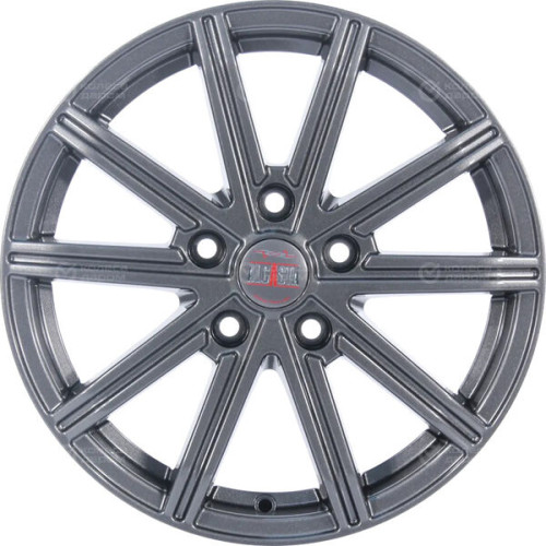 Колесный диск Alcasta M64 7xR17 5x114.3 ET38 DIA67.1 темно-серый цвет с перламутровыми оттенками