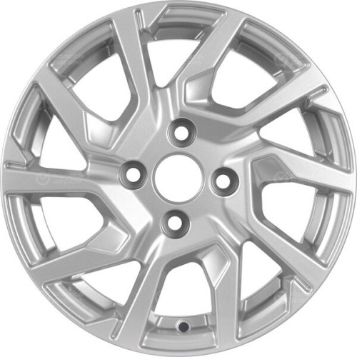 Колесный диск KDW KD1420 5.5xR14 4x98 ET35 DIA58.5 серебристый