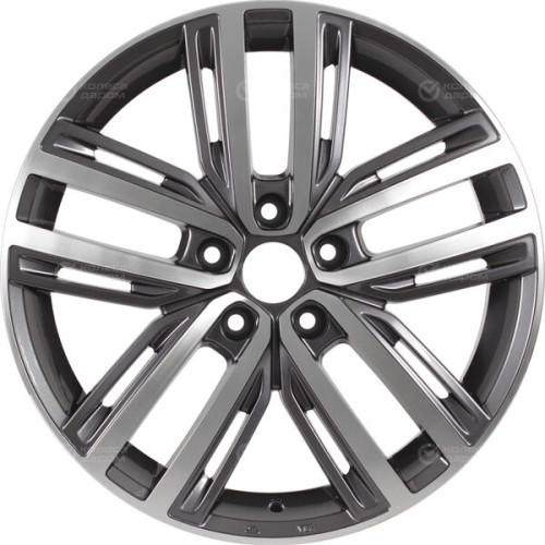 Колесный диск Replay NS225 7xR18 5x114.3 ET45 DIA66.1 насыщенный темно-серый полностью полированный