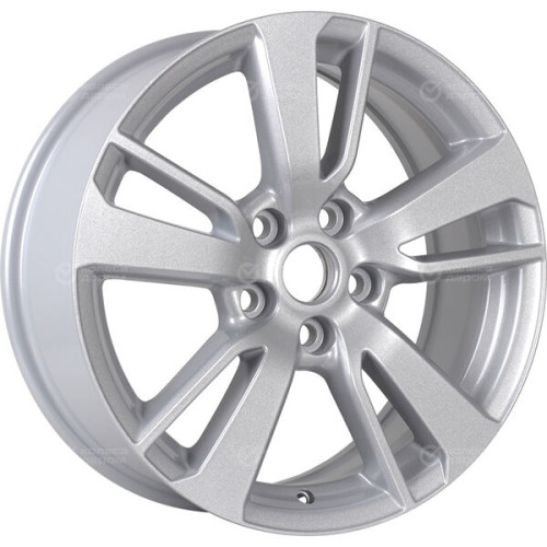 Колесный диск Carwel Чага 1704 7xR17 5x114.3 ET39 DIA60.1 серебристый