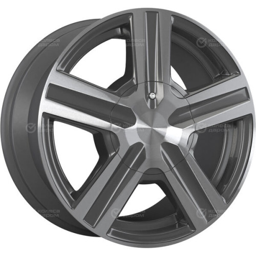 Колесный диск LS LS 794 7xR16 5x108 ET46 DIA65.1 насыщенный темно-серый полностью полированный