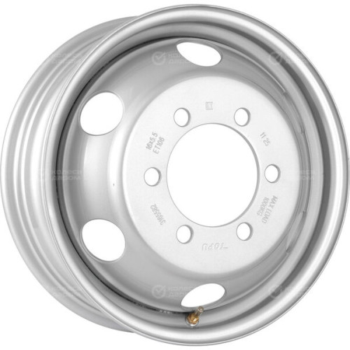 Колесный диск Topu (SRW) 3165582 5.5xR16 6x170 ET106 DIA130 серебристый