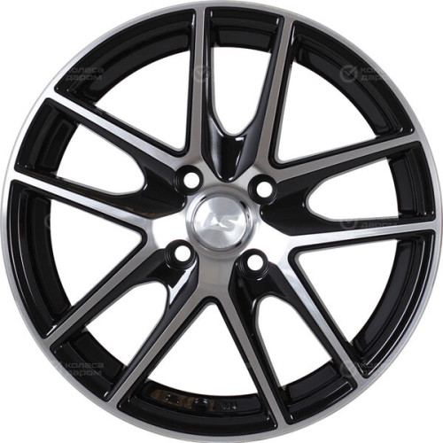 Колесный диск LS LS 771 7xR16 5x100 ET38 DIA73.1 черный полностью полированный