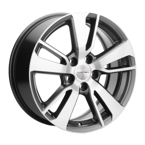 Легковой диск Khomen Wheels KHW1704 7x17 5x114,3 ET39 60,1 Gray-FP