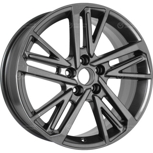 Колесный диск KHOMEN KHW1815 (Mazda CX-9) 8xR18 5x114.3 ET45 DIA67.1 насыщенный темно-серый